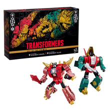 Load image into Gallery viewer, Transformers Generations Selects Age of the Primes G2 Universe Dinobot Slug and Dinobot Snarl Converting Action Figures Maple and Mangoes