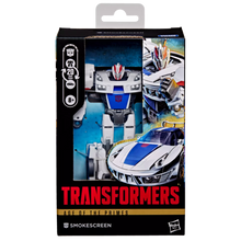 Load image into Gallery viewer, Transformers Age of the Primes Deluxe Class Smokescreen Maple and Mangoes