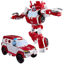 Load image into Gallery viewer, Transformers Age of the Primes Deluxe Class Autobot Ratchet Maple and Mangoes