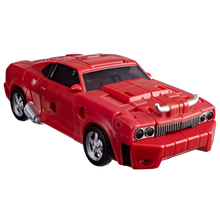 Load image into Gallery viewer, Transformers Age of the Primes Deluxe Class Cliffjumper Maple and Mangoes