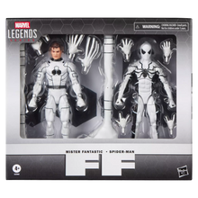 Load image into Gallery viewer, Marvel Legends Series Future Foundation Mister Fantastic & Spider-Man Maple and Mangoes