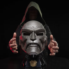 Load image into Gallery viewer, Marvel Legends Series Roleplay - Fantastic Four - Doctor Doom Premium Helmet Maple and Mangoes