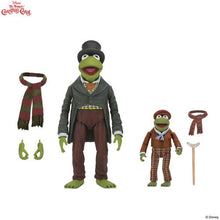 Load image into Gallery viewer, The Muppets 7" Scale Figures - Muppet Christmas Carol - Ultimate Kermit As Bob Cratchit Maple and Mangoes