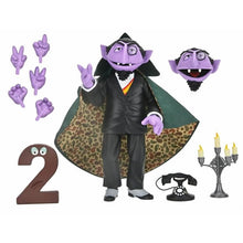 Load image into Gallery viewer, Sesame Street 7" Scale Figures - Ultimate The Count Maple and Mangoes