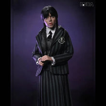 Load image into Gallery viewer, Retro Clothed Action Figures - Wednesday (TV Series 2022) - 8" Wednesday & Enid (Nevermore) 2-Pack Maple and Mangoes