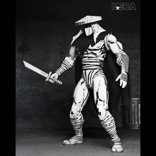 Load image into Gallery viewer, TMNT 7" Scale Figures - Mirage Comics - Foot Elite Assassin (Black & White) (City At War) Maple and Mangoes