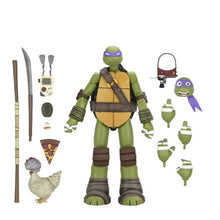 Load image into Gallery viewer, Teenage Mutant Ninja Turtles (2012 Cartoon) - Ultimate Leonardo, Donatello, Michelangelo & Raphael 7" Scale Action Figure Bundle Maple and Mangoes