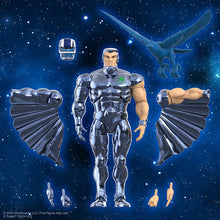 Load image into Gallery viewer, S7 ULTIMATES! Figures - SilverHawks - W06 - Steelwill (VAC Metal - Toy Version) Maple and Mangoes