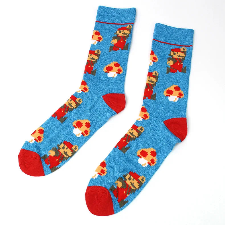 Super Mario Classic Fun Socks