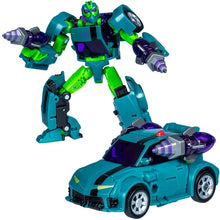 Load image into Gallery viewer, Transformers Generations Age of the Primes Deluxe Animated Universe Fugitive Waspinator Maple and Mangoes