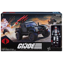 Load image into Gallery viewer, G.I. Joe Classified Series Cobra Night Attack 4-WD Stinger 6-Inch Scale Vehicle with Driver Action Figure Maple and Mangoes