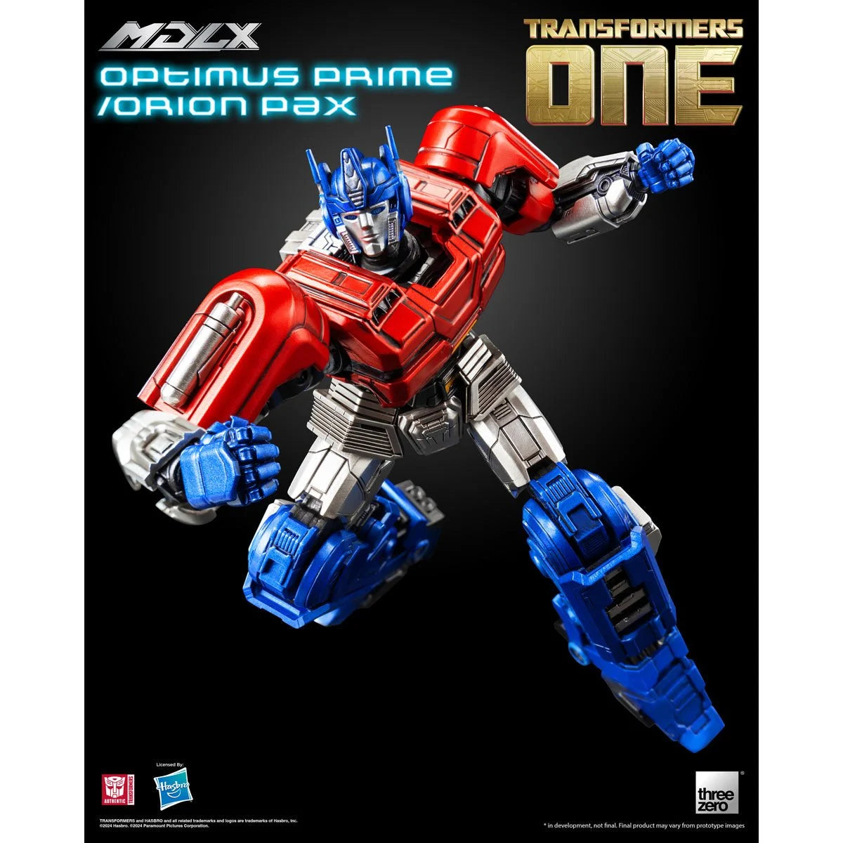 Transformers One Optimus Prime/Orion Pax MDLX Action Figure (Pre-order ...