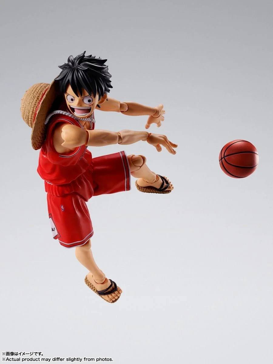 Bandai S.H.Figuarts Action Figure - Monkey D. Luffy -CHICAGO BULLS Bandai S.H.Figuarts Action Figure - Monkey D. Luffy -CHICAGO BULLS