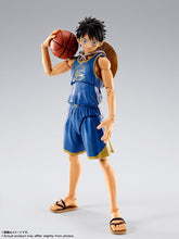 Load image into Gallery viewer, Bandai S.H.Figuarts Action Figure - Monkey D. Luffy -GOLDEN STATE WARRIORS ver.- "One Piece" × NBA Maple and Mangoes