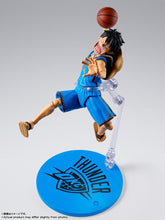 Load image into Gallery viewer, Bandai S.H.Figuarts Action Figure - Monkey D. Luffy -OKLAHOMA CITY THUNDER ver.- "One Piece" × NBA Maple and Mangoes