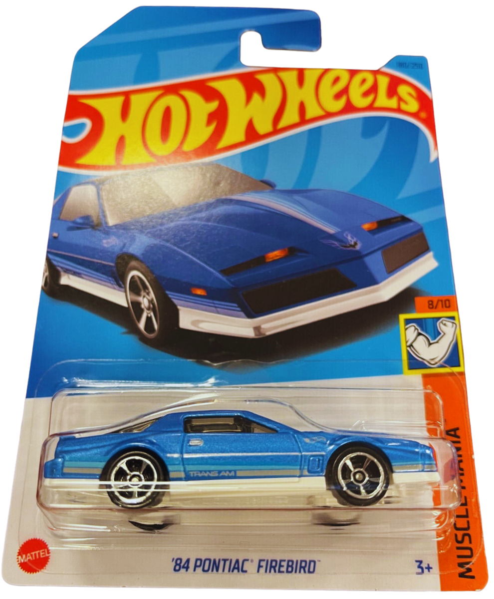 2023 Hot Wheels MUSCLE MANIA 8/10 '84 Pontiac Firebird 180/250