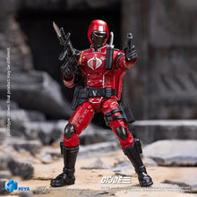 Load image into Gallery viewer, HIYA Exquisite Mini Series 1/18 Scale 4 Inch G.I.Joe Crimson Guard Action Figure Maple and Mangoes