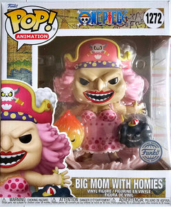 Pop! Animation - One Piece - 6" Super Sized Big Mom w/ Homies Exclusive