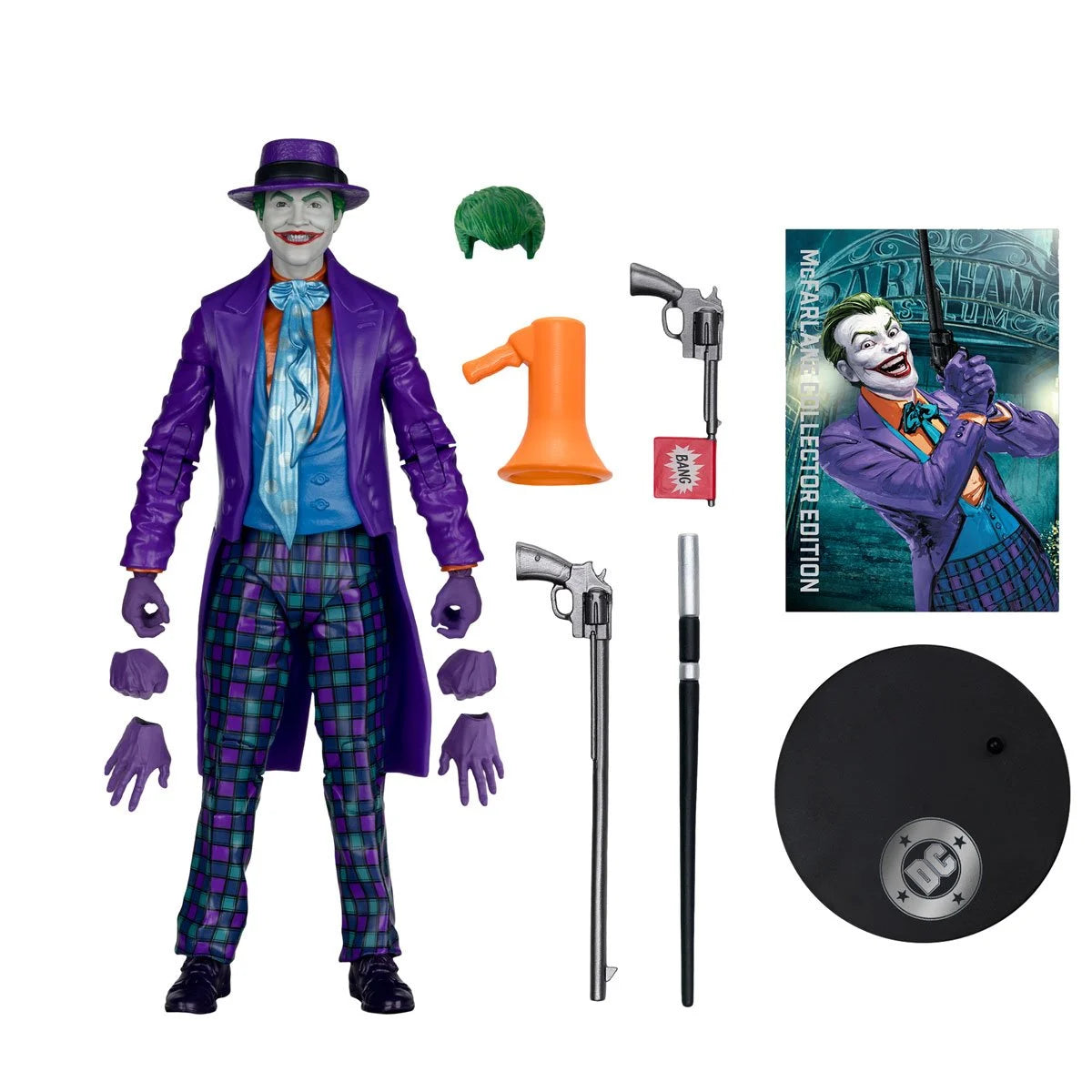 アメコミ DC Multiverse The Joker BATMAN&BATRAPTER McFarlane Toys DC Multiverse Jokerized Series Batman Action