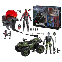 Load image into Gallery viewer, G.I. Joe Classified Series #218, Snake Eyes & Varmint ATV Vs. Stealth Viper & Cobra Stealth Flight Pod (Trubble Bubble) Msple and Mangoes