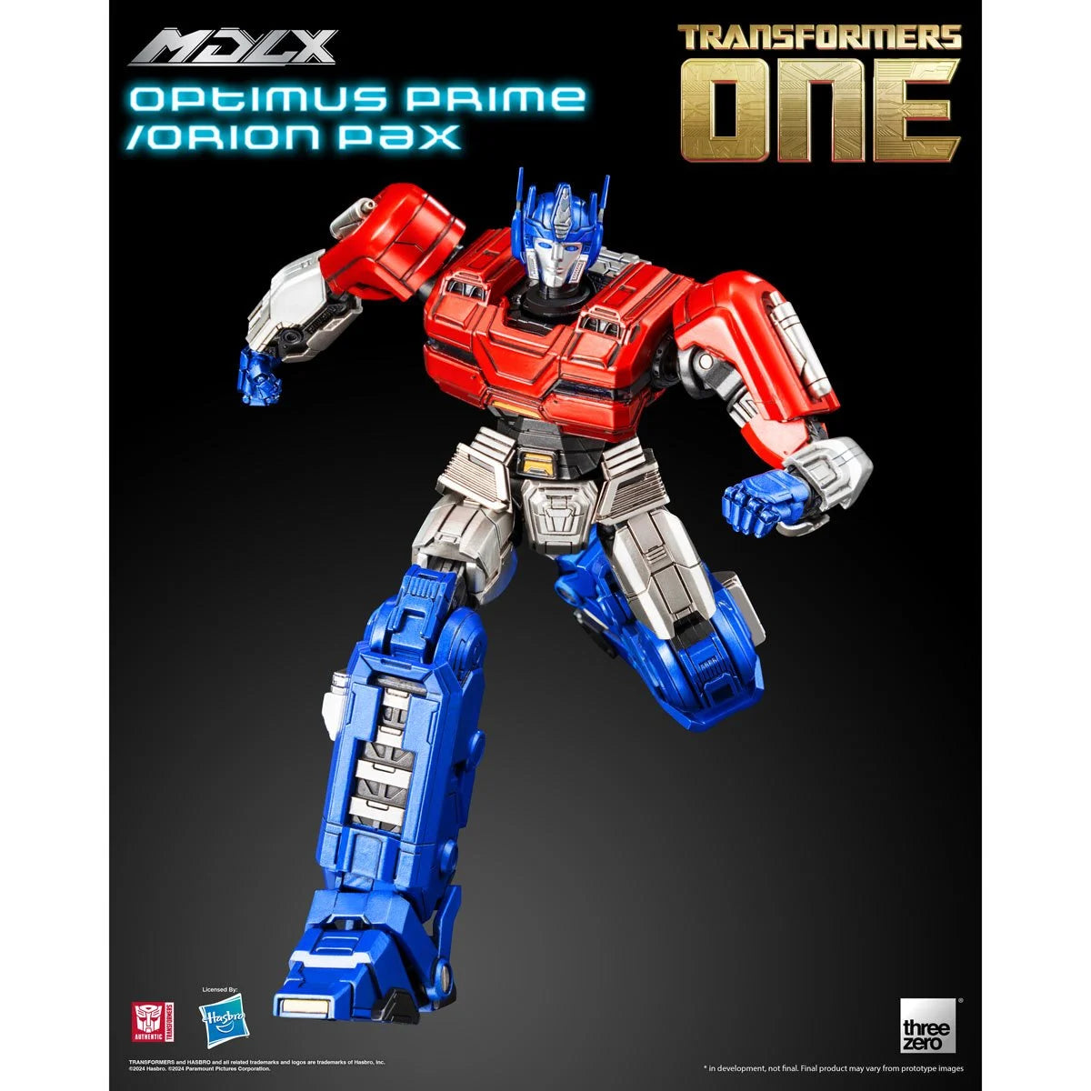 Transformers One Optimus Prime/Orion Pax MDLX Action Figure