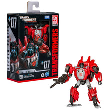 Load image into Gallery viewer, Transformers Studio Series Deluxe 07 Transformers: War for Cybertron Gamer Edition Sideswipe Maple and Mangoes