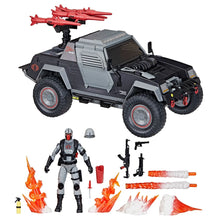 Load image into Gallery viewer, G.I. Joe Classified Series Cobra Night Attack 4-WD Stinger 6-Inch Scale Vehicle with Driver Action Figure Maple and Mangoes