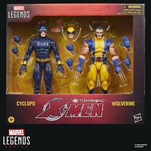 Load image into Gallery viewer, Astonishing X-Men Marvel Legends Cyclops & Wolverine 6-Inch Action Figures Maple and Mangoes