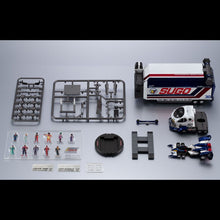 Load image into Gallery viewer, Megahouse C.F.C. -Heritage Edition- DX PB Exclusive Scale Model - Sugolegerd 10V5000 & Super Asurada 01 Circuit Mode Set "Future GPX Cyber Formula" (Bonus Included) (Pre-order)*