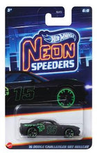 Load image into Gallery viewer, Hot Wheels Neon Speeders Assorted - Neon Racing Set of 8 Maple and Mangoes