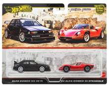 Load image into Gallery viewer, Premium 2-Pack Alfa Romeo 155 V6 Ti / '69 Alfa Romeo 33 Stradale 
