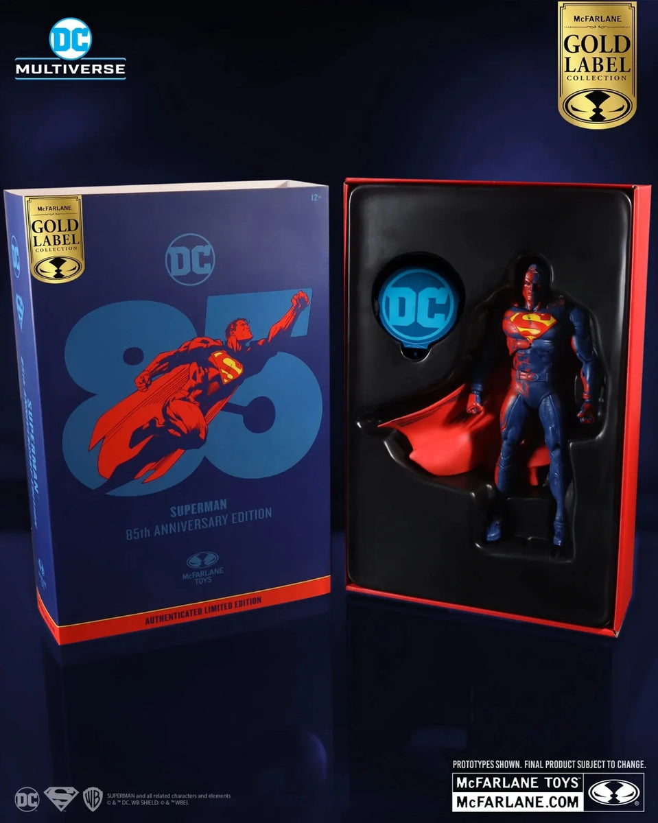 SDCC 2023 Exclusive McFarlane Toys deals Superman 85th Anniversary 7