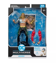 Load image into Gallery viewer, DC Multiverse JLA Complete Set with Plastic Man BAF Maple and Mangoes