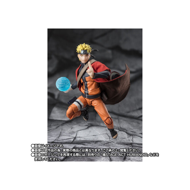 Bandai Exclusive Action Figure S.H.FIGUARTS Naruto Uzumaki Sage