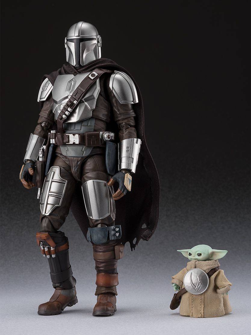SHFiguarts Mandalorian & Grogu フィギュア S.H. Figuarts Star Wars The Mandalorian & Grogoo Approx. 5.9