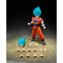 Load image into Gallery viewer, Bandai S.H.Figuarts Action Figure - Super Saiyan God Son SS Son Goku (Blue Power Transcending Limits) "Dragon Ball Z" Maple and Mangoes
