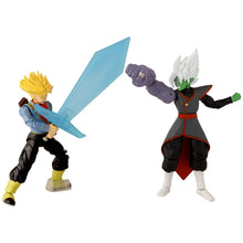 Load image into Gallery viewer, Dragon Ball Super Dragon Stars Battle Pack Future Trunks vs. Fusion Zamasu Action Figure 2-Pack Maple and Mangoes
