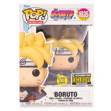 Load image into Gallery viewer, Boruto with Marks Glow-in-the-Dark Pop! Vinyl Figure - Entertainment Earth Exclusive