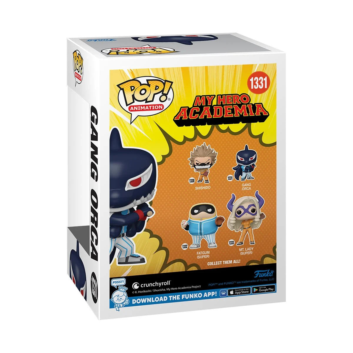My Hero Academia: Hero League Baseball Gang Orca Pop! Vinyl Figure