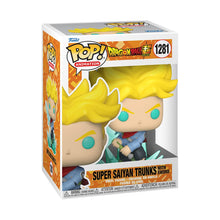 Load image into Gallery viewer, Dragon Ball Super Super Saiyan Trunks with Sword Pop! Vinyl Figure Maple and Mangoes