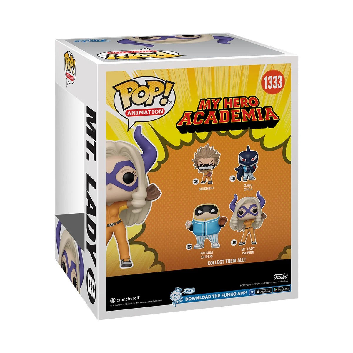 My Hero Academia: Hero League Baseball Mt. Lady 6-Inch Pop! Vinyl
