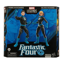 Load image into Gallery viewer, Fantastic Four Marvel Legends Franklin Richards and Valeria Richards 6-Inch Action Figures Maple and Mangoes