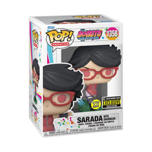 Load image into Gallery viewer, Boruto Sarada with Sharingan Glow-in-the-Dark Pop! Vinyl Figure - Entertainment Earth Exclusive Maple and Mangoes