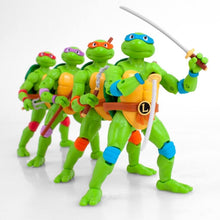 Load image into Gallery viewer, Teenage Mutant Ninja Turtles BST AXN 5-Inch Action Figure Set of 4 Maple and Mangoes