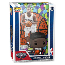Load image into Gallery viewer, NBA Zion Williamson Mosaic Pop! Trading Card Figure Maple and Mangoes