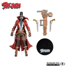 Load image into Gallery viewer, Spawn Wave 2 Gunslinger Spawn (Gatling Gun) 7-Inch Scale Action Figure Maple and Mangoes