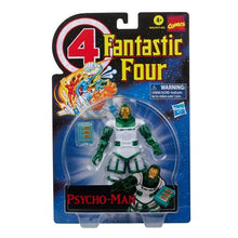 Load image into Gallery viewer, Fantastic Four Retro Marvel Legends Psycho-Man 6-Inch Action Figure