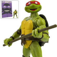 Load image into Gallery viewer, Teenage Mutant Ninja Turtles Best of Donatello IDW Comic Book and 5-Inch BST AXN Action Figure Set Maple and Mangoes