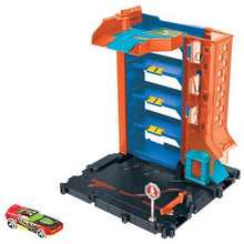 Load image into Gallery viewer, Hot Wheels City Downtown Parking Garage Playset Maple and Mangoes
