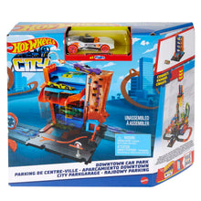 Load image into Gallery viewer, Hot Wheels City Downtown Parking Garage Playset Maple and Mangoes